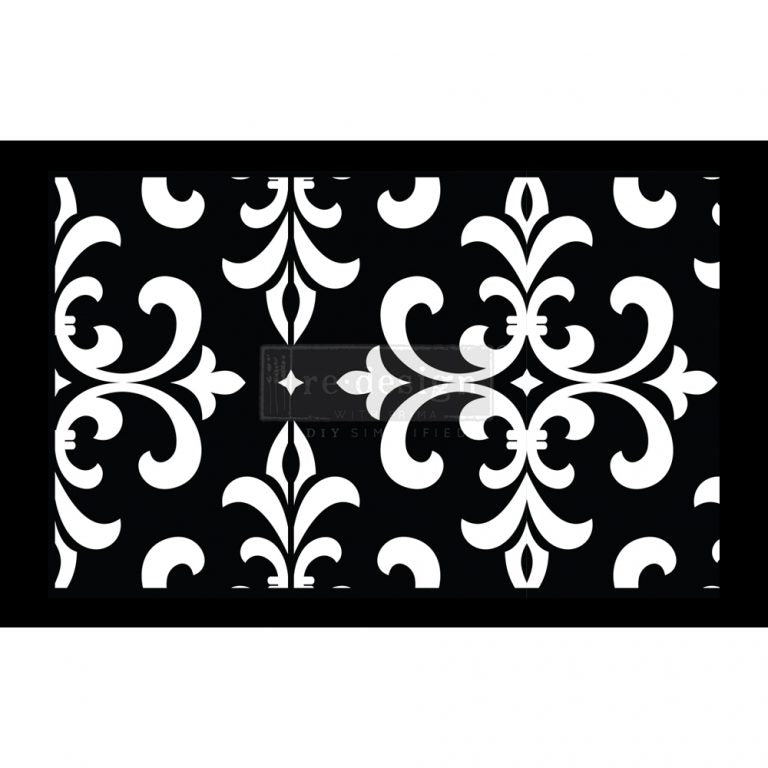 Modern Damask CECE - ReDesign Stick & Style Stencil Roll