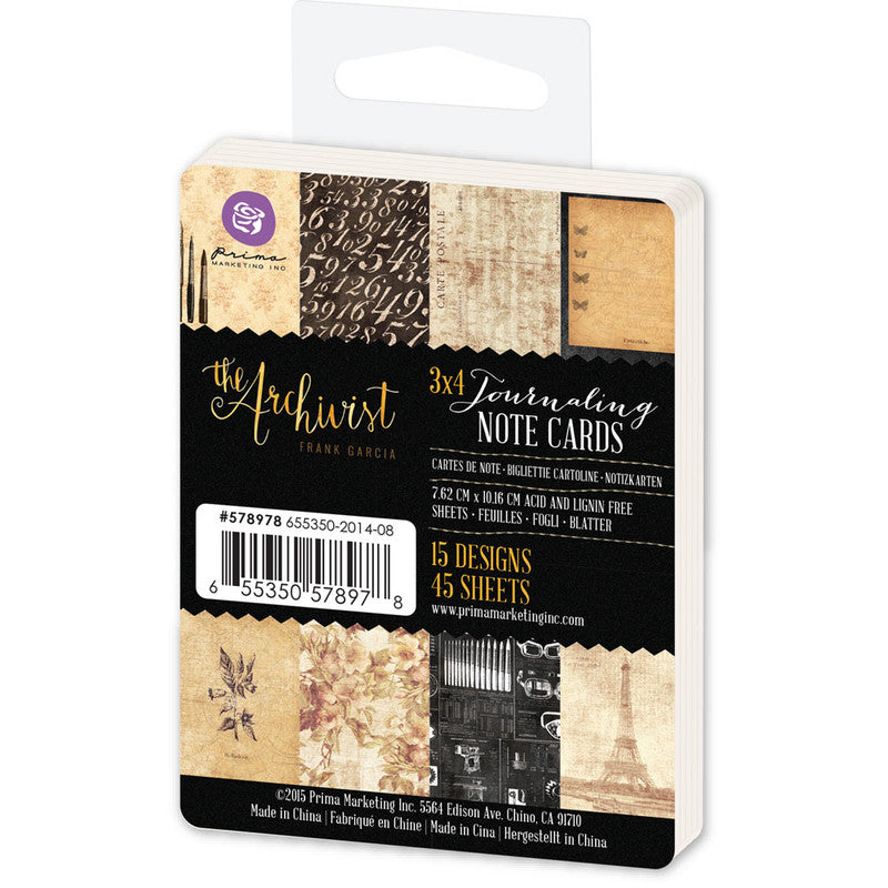 The Archivist Journaling Pad - Prima Marketing