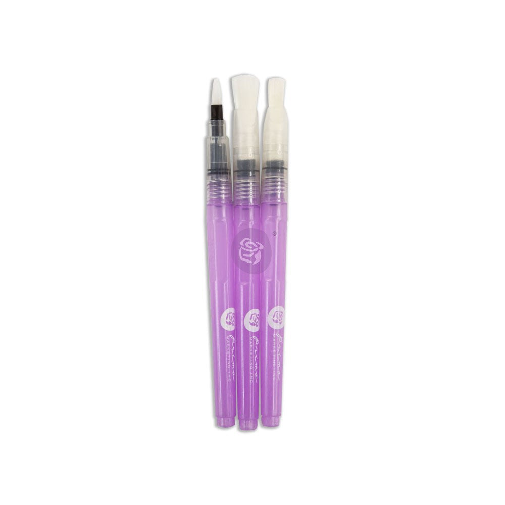 Water Brush Pens, 3 Pack - ReDesign with Prima/Prima Marketing