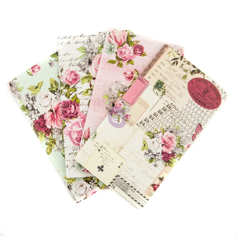 Travel Jrnl Pers Rfl Misty Rose- Prima Marketing