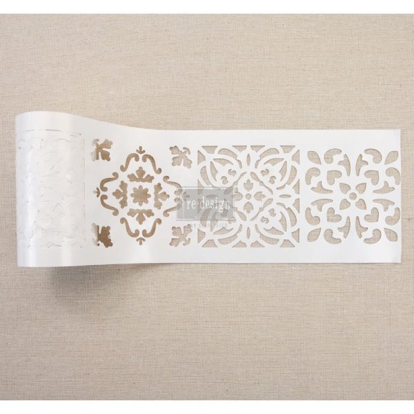 Casa Blanca Tile - ReDesign Stick & Style Stencil Roll