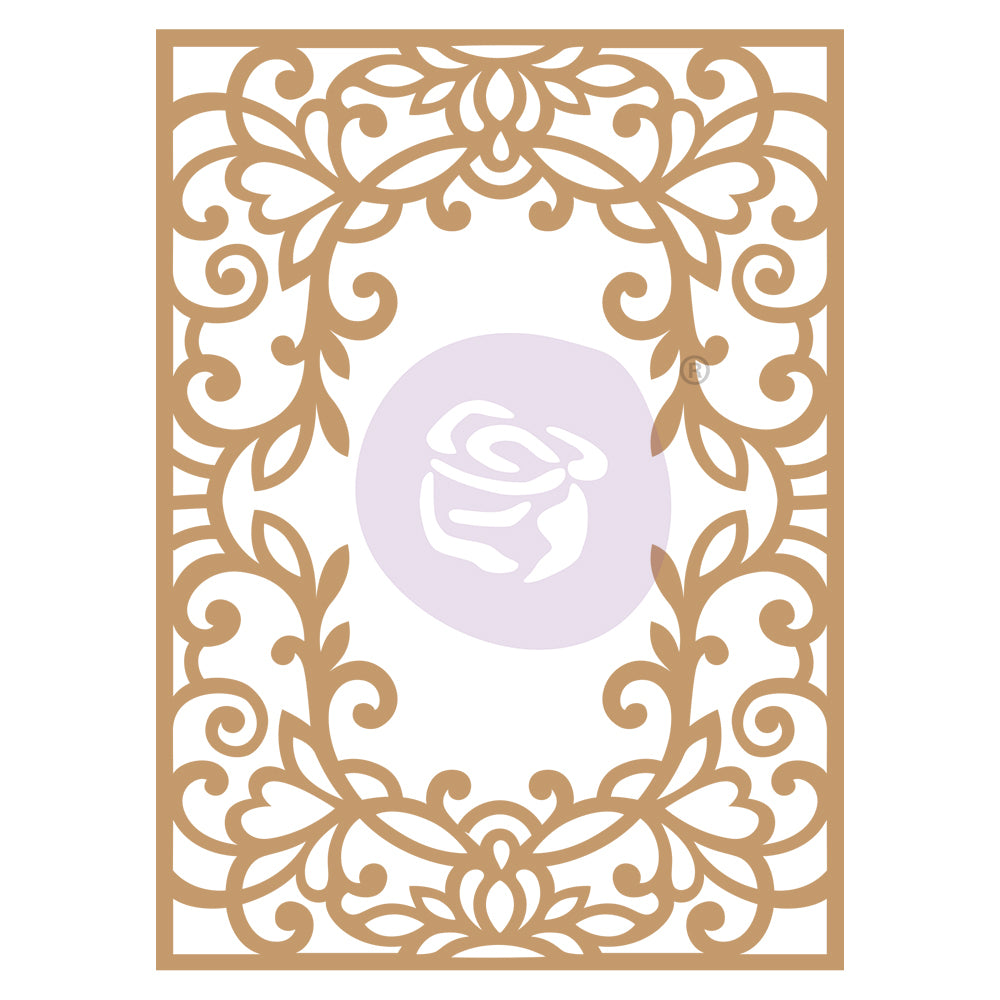 Vine Frame Chipboard - Prima Marketing