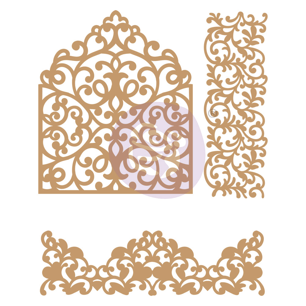Chipboard Chipboard Diecut - In The Garden - 3 pcs, 1.5-4.5 - Prima Marketing