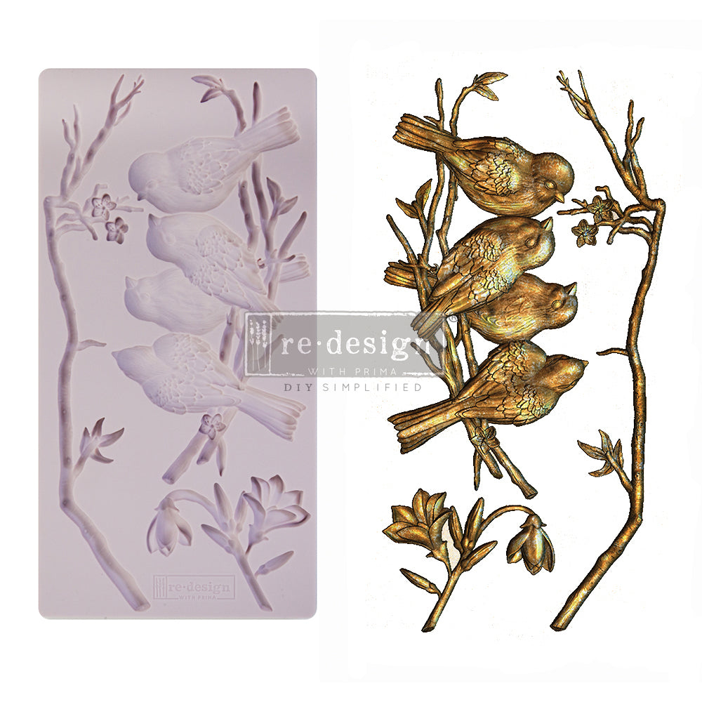 Avian Love Mould - ReDesign with Prima