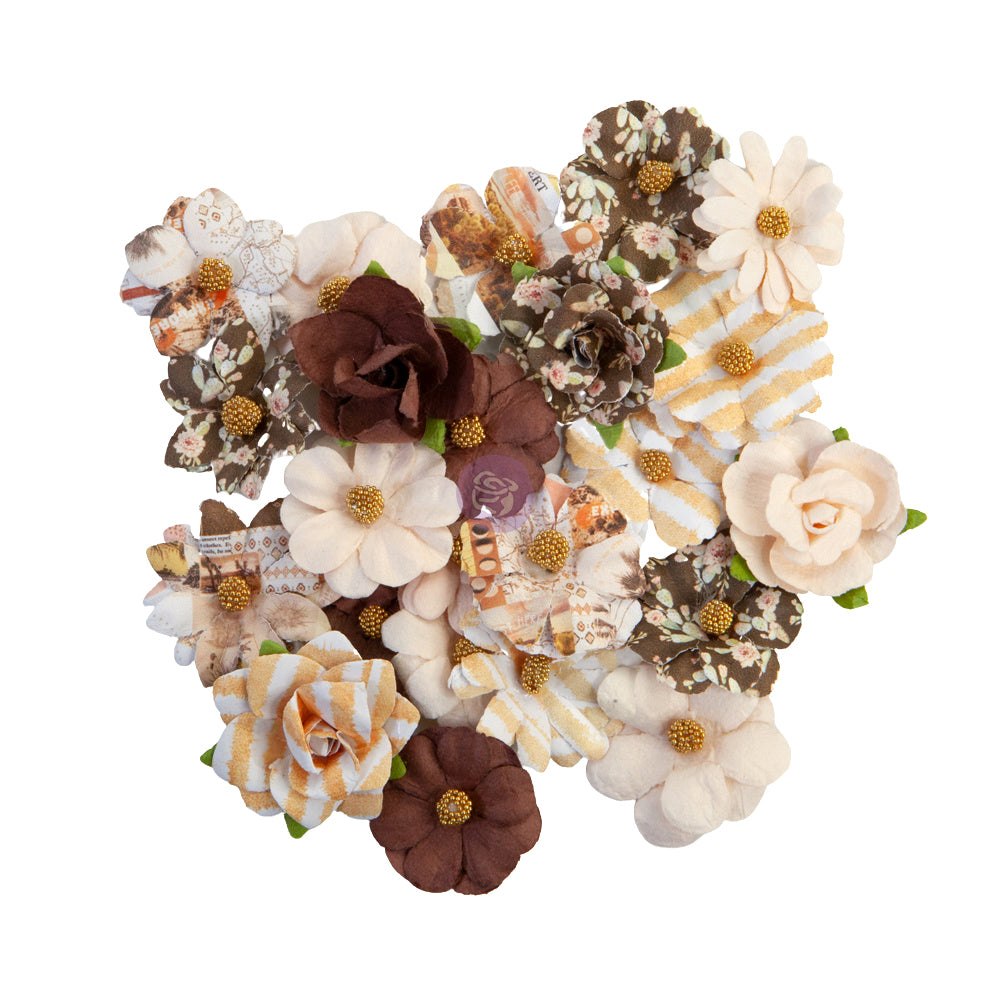 Prima Flowers® Golden Desert Collection - Salton - 24 pcs 1 in- Prima Marketing