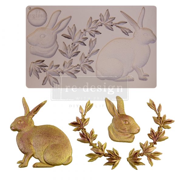 Meadow Hare Mould - ReDesign with Prima