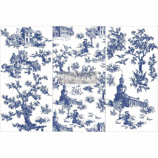 SF-Redesign With Prima Decor Small Transfers – Toile – 3 sheets , 6″x12″ 655350656744 Rub on Transfers for Furniture home decor furniture transfer furniture Tattoo Wall Stickers 3D Home Wall Decal