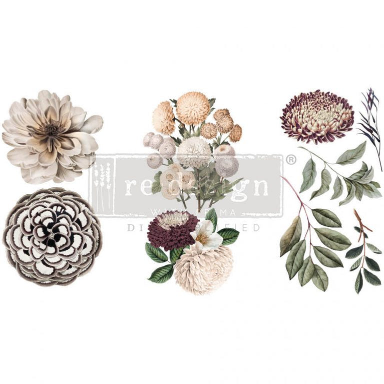 Natural Flora, 6"x12" - ReDesign Small Decor Transfer