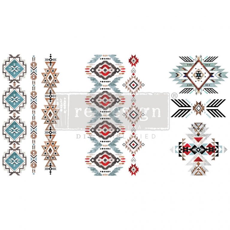 Something Tribal, 6"x12" - ReDesign Small Decor Transfer