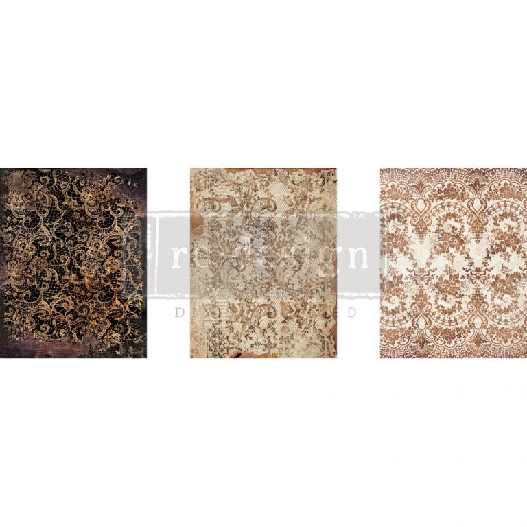 Delicate Lace, 8.5"x11" - ReDesign Middy Decor Transfer