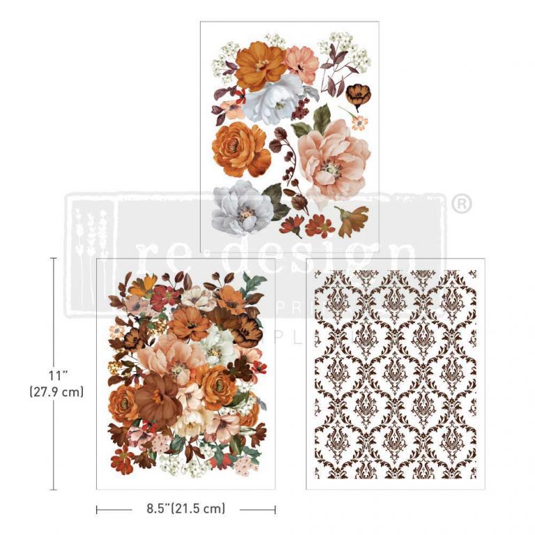 Classic Peach, 8.5"x11" - ReDesign Middy Decor Transfer