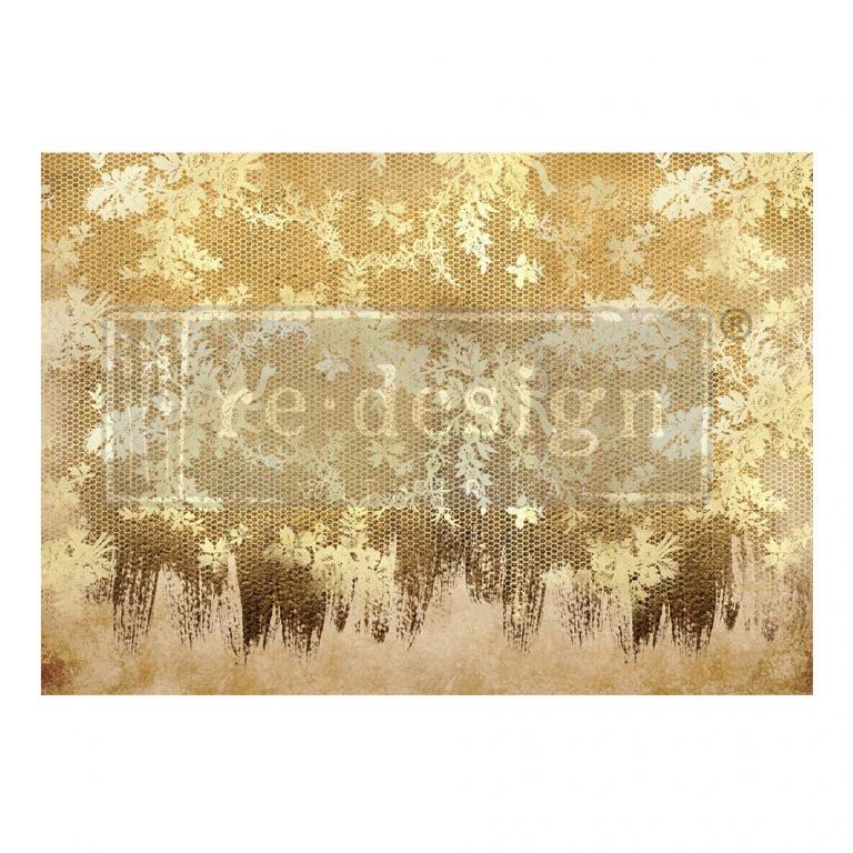 Gilded Lace A1 Decoupage Fiber Paper - ReDesign with Prima