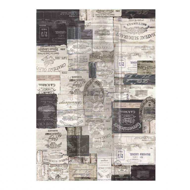 Antique Labels A1 Decoupage Fiber Paper - ReDesign with Prima