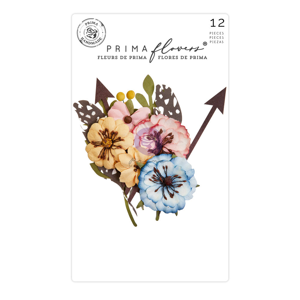 Spring Abstract Collection Flowers - Floral Bliss - Prima Marketing