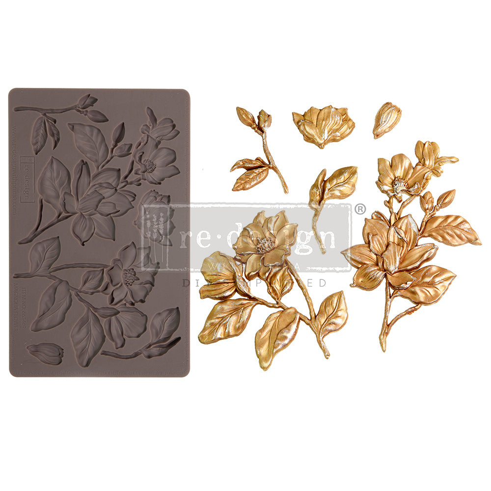Magnolia Blooms Mould - ReDesign with Prima