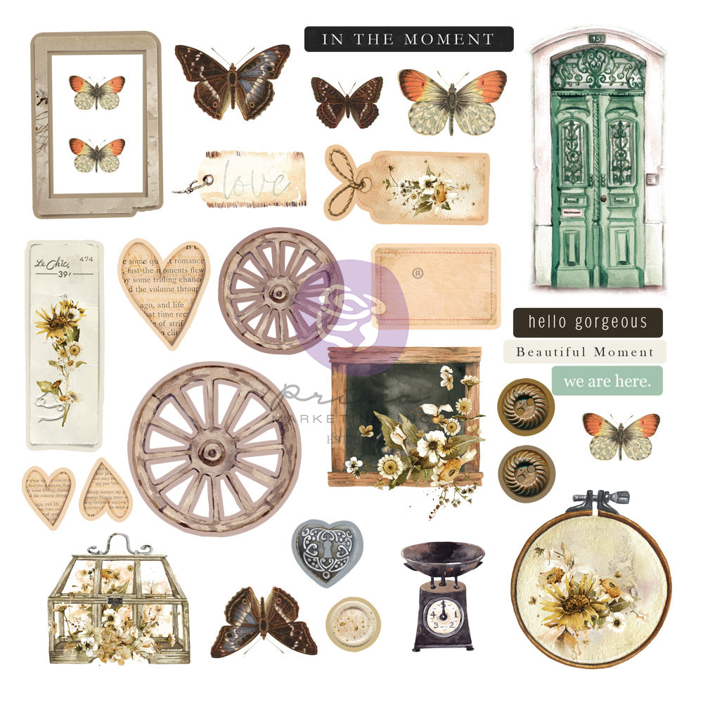 Ephemera In The Moment Ephemera 1 - 60 pcs paper - Prima Marketing