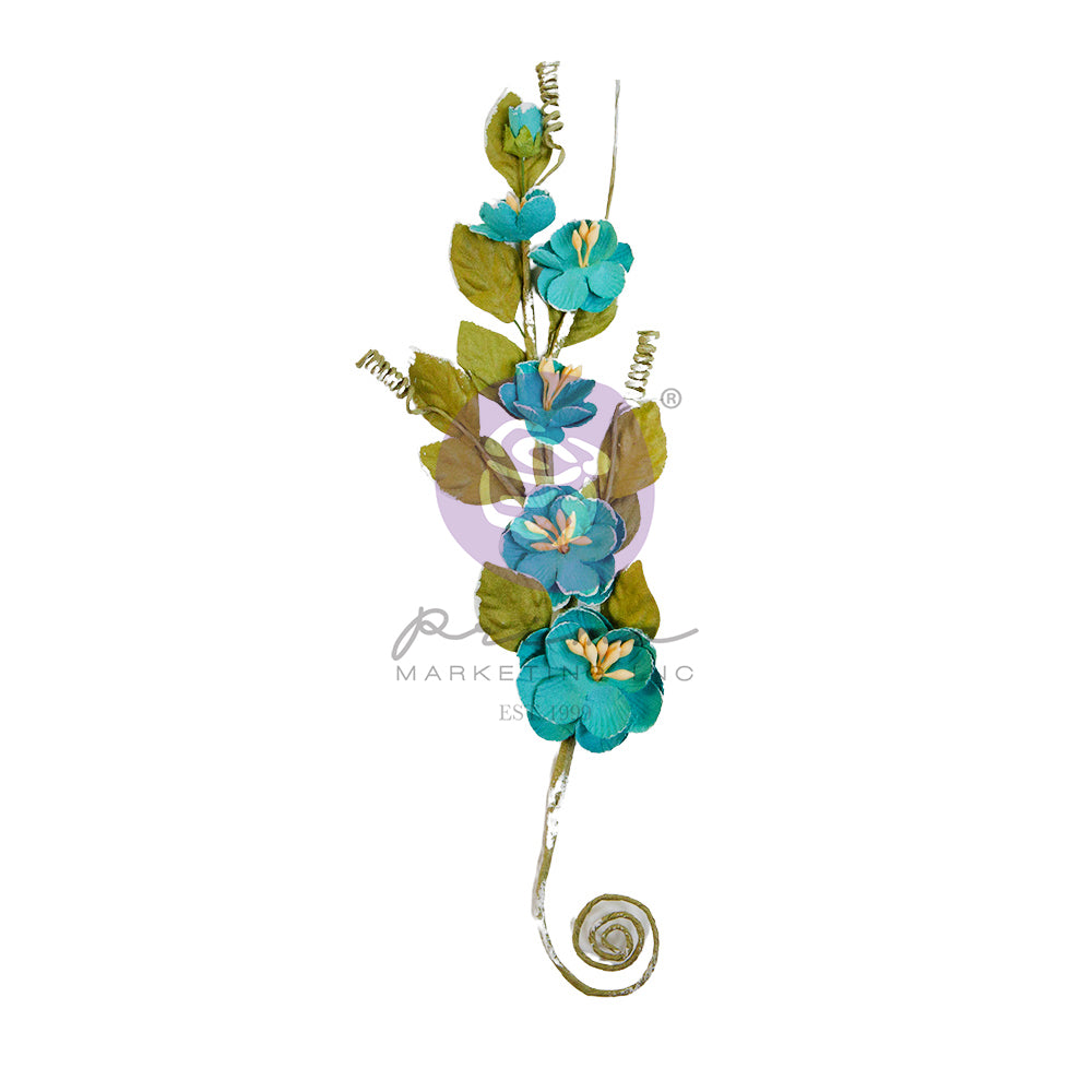 Pastel Clouds - Postcards from Paradise Collection Flowers - Prima Marketing