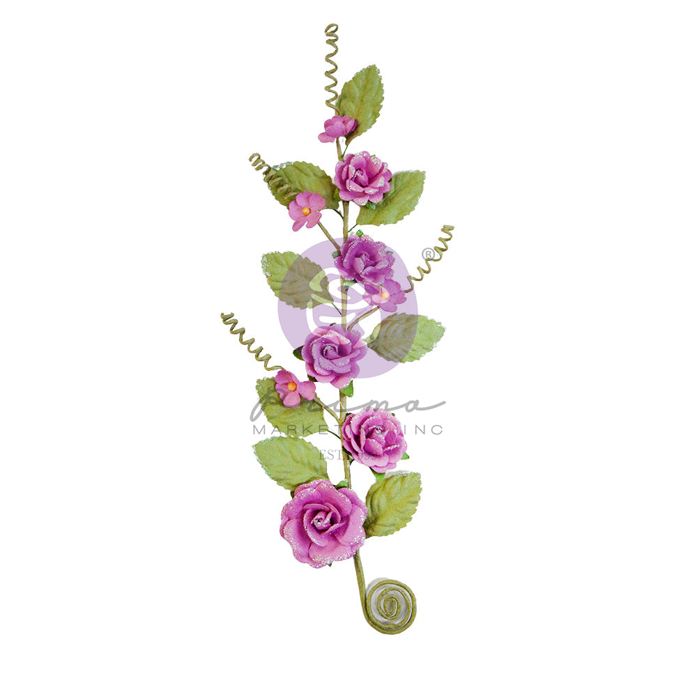 Blissful Day - Postcards from Paradise Collection Flowers - Prima Marketing