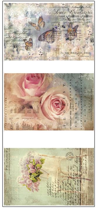 ReDesign Decoupage Decor Tissue Paper Pack Dreamy Delights 19.5"x30" 655350666415