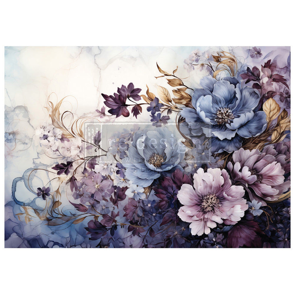 Serene Shadows A1 Decoupage Fiber Paper - ReDesign with Prima