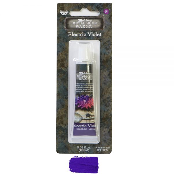 Electric Violet Metallique Wax - ReDesign with Prima/Prima Marketing