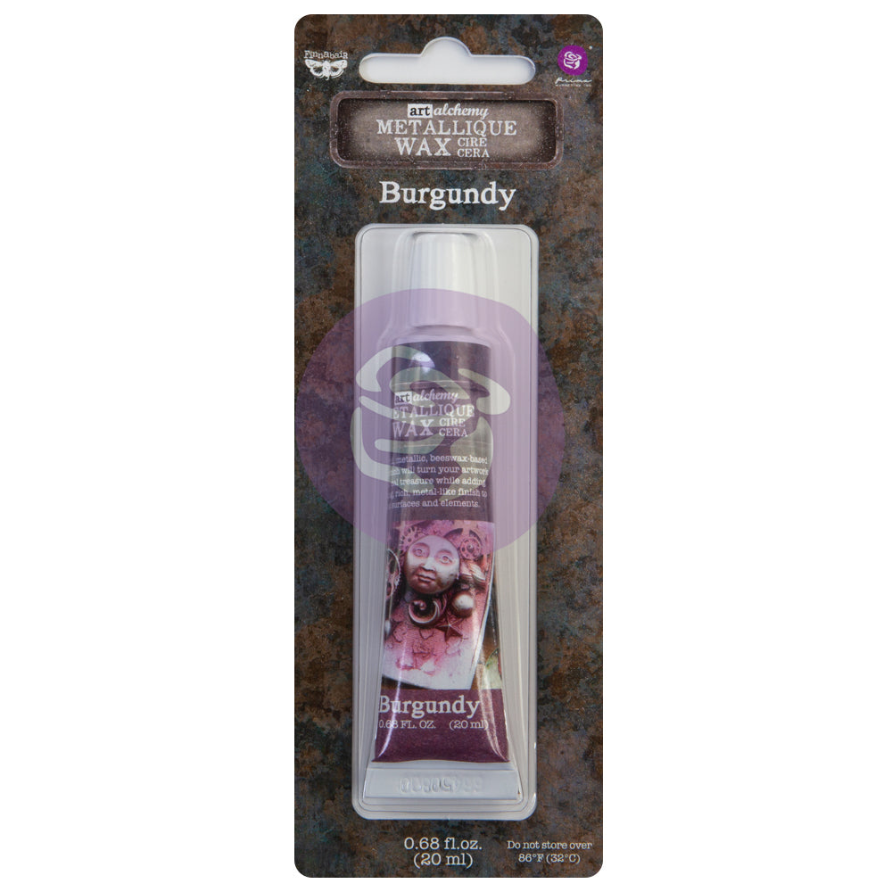 Burgundy Metallique Wax - ReDesign with Prima/Prima Marketing