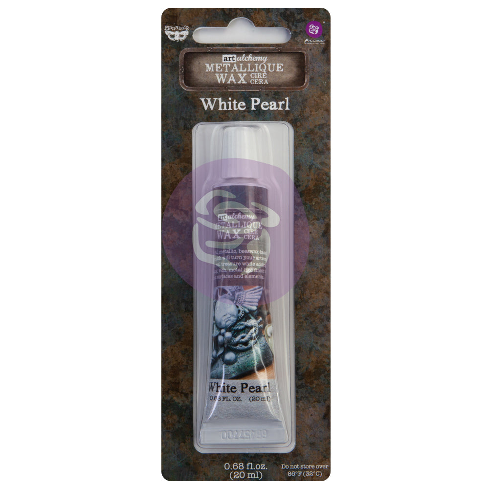 White Pearl Metallique Wax - ReDesign with Prima/Prima Marketing