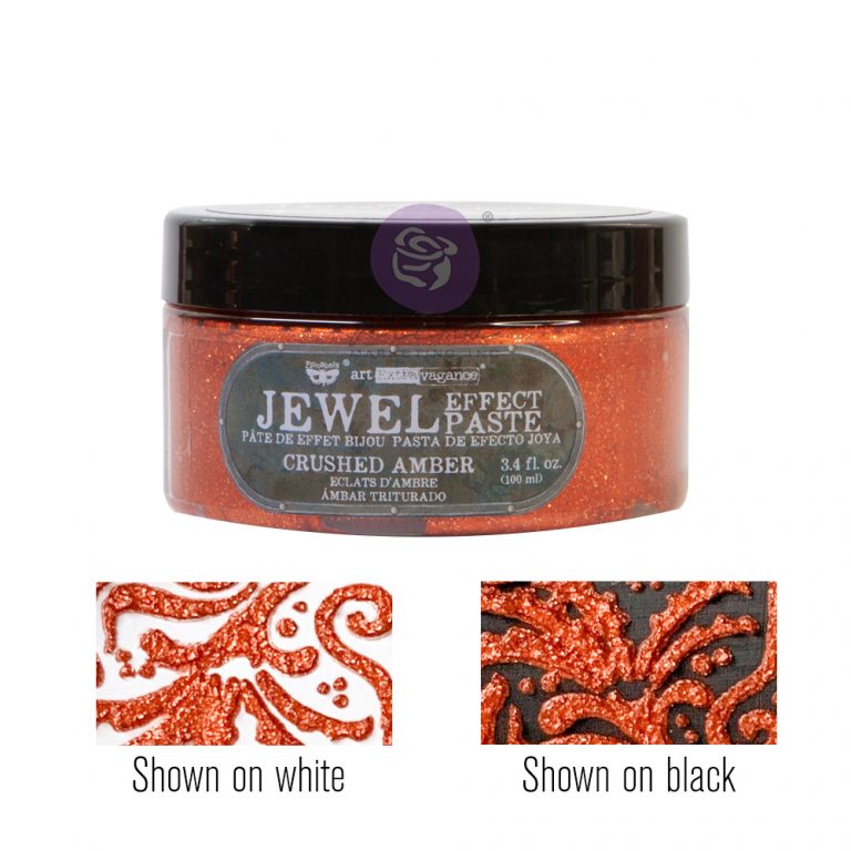 Jewel Effect Paste, Crushed Amber - ReDesign with Prima/Prima Marketing