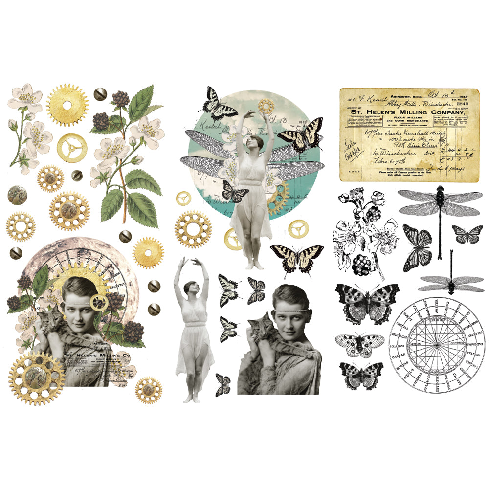 Fairy Land, 6x12" Small Transfer - ReDesign with Prima/Prima Marketing