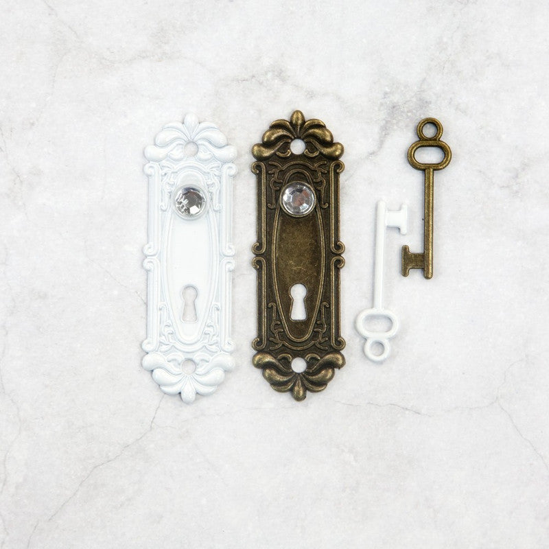Avigno Lock & Key Antique Hardware - Prima Marketing