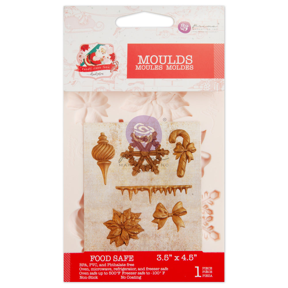 Candy Cane Lane Collection Mould - ReDesign with Prima/Prima Marketing