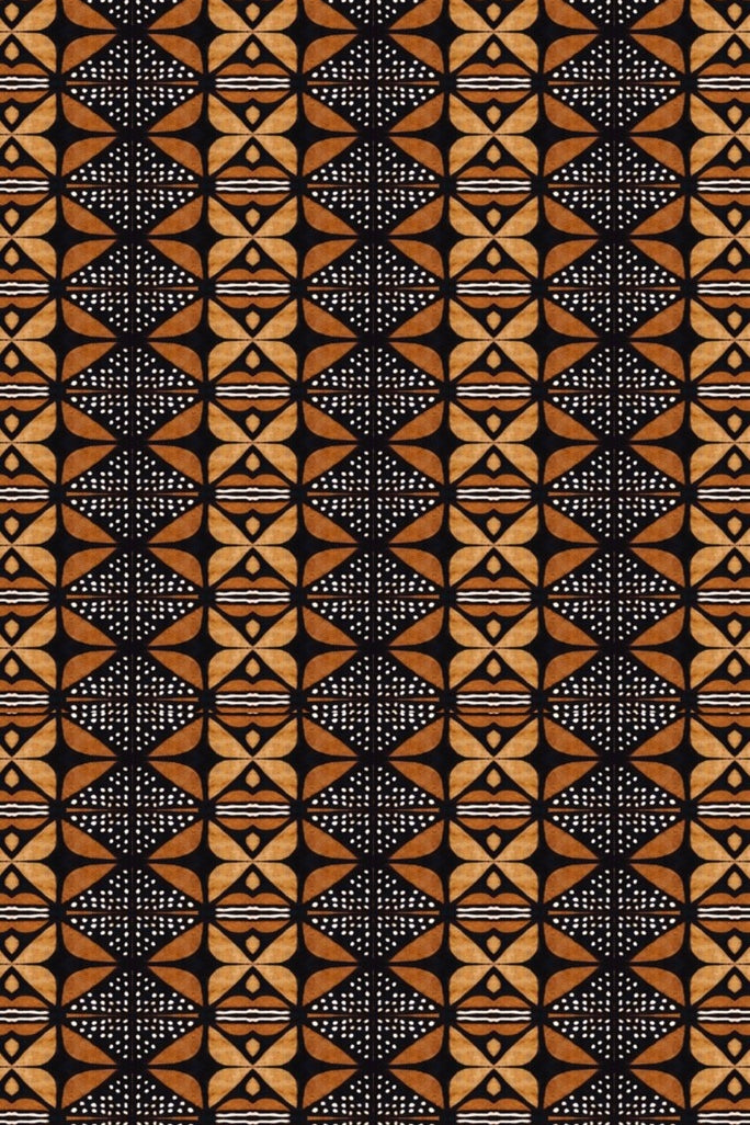 African Print - Roycycled Decoupage Paper