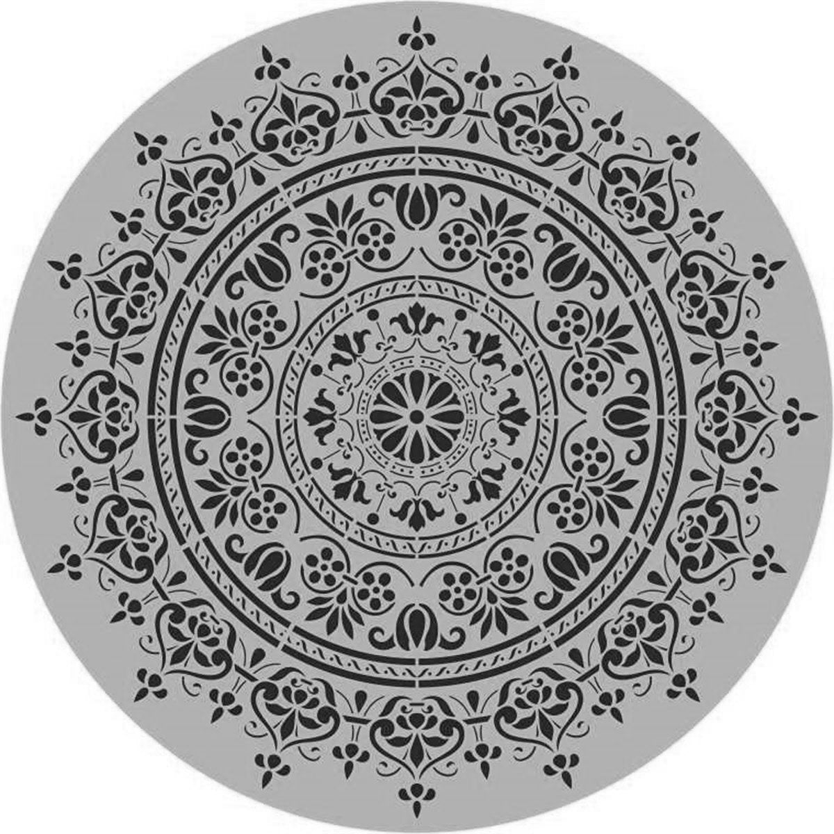 WoodUMandala Posh Chalk Stencil - WoodUbend