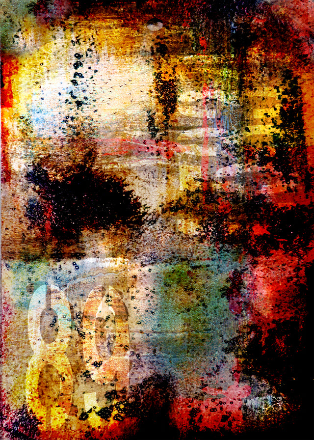 Andy Skinner - Industrial Erosion Rice Paper - Retired - Decoupage Queen
