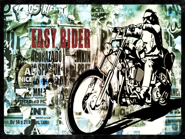 Andy Skinner - Easy Rider Rice Paper - Retired