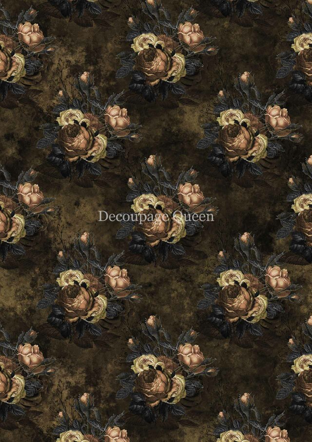 Forest Lore, Fall Flowers - Retired- Decoupage Queen