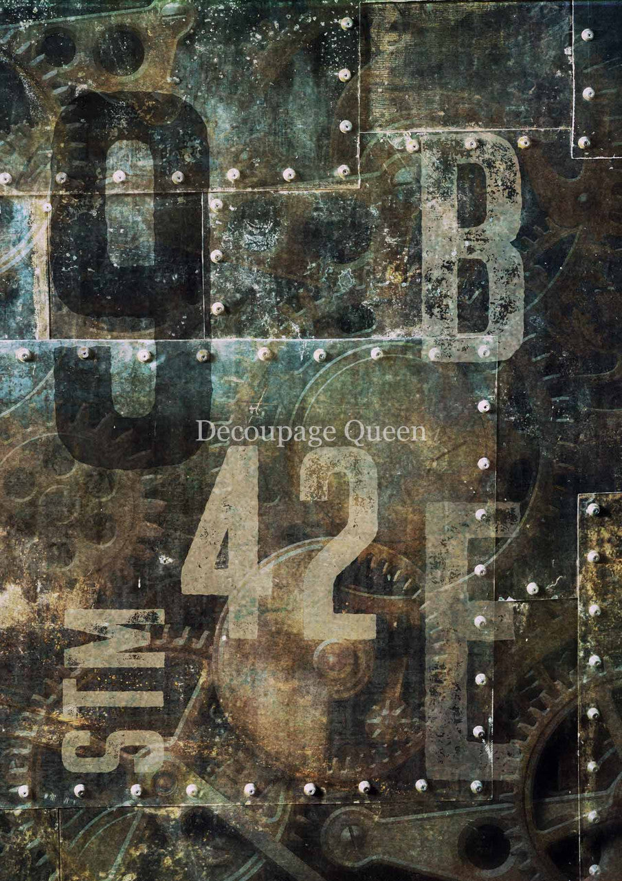 STM 42 Rice Paper - Decoupage Queen (Retired)