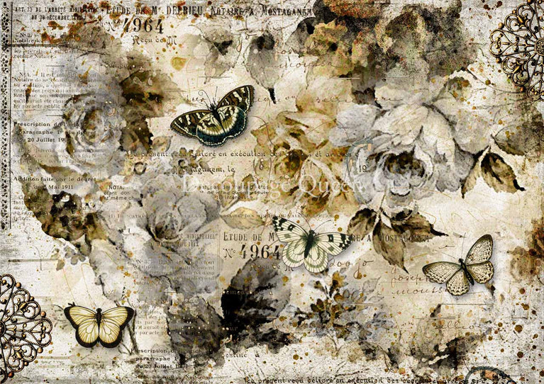 First Bloom Rice Paper - Decoupage Queen