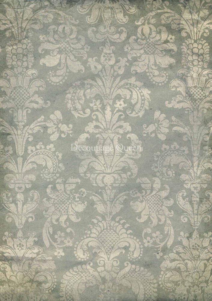 Garden Party Background Rice Paper- Decoupage Queen