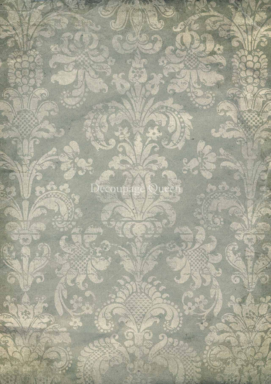 Garden Party Background Rice Paper- Decoupage Queen