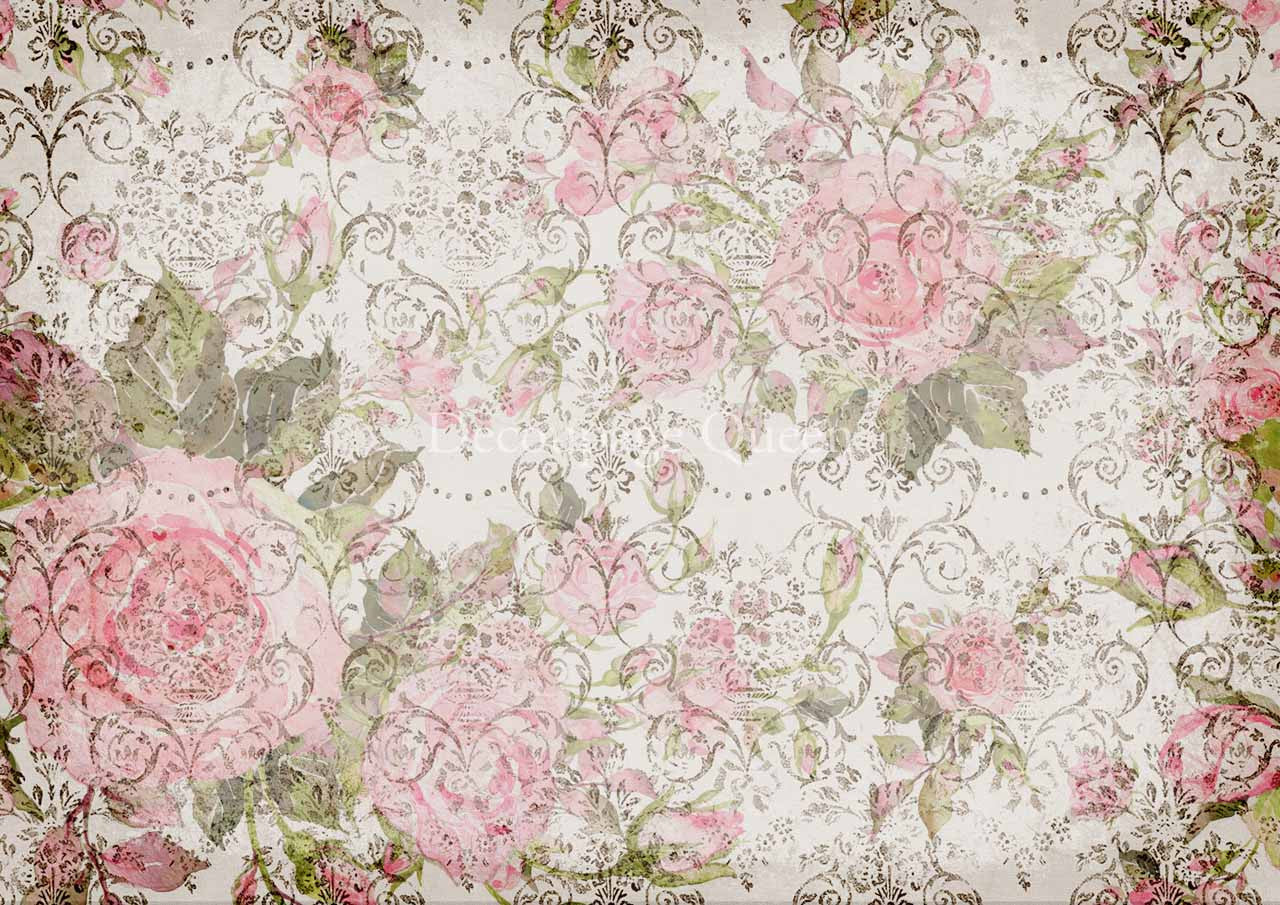 Coach House Cottage Rice Paper- Decoupage Queen