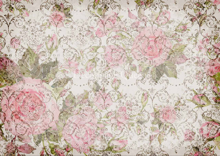 Coach House Cottage Rice Paper- Decoupage Queen