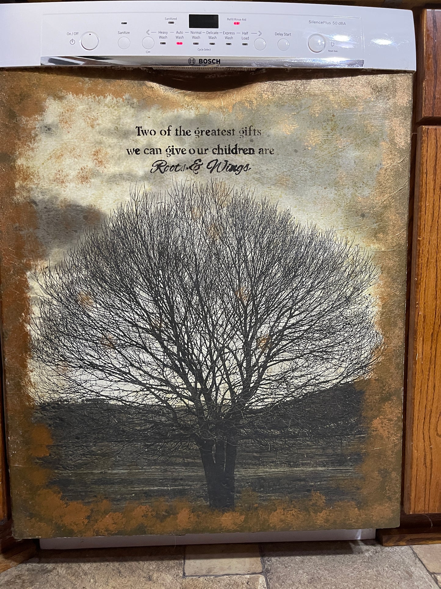 Sepia Tree - Decoupage Paper - MINT/GGS