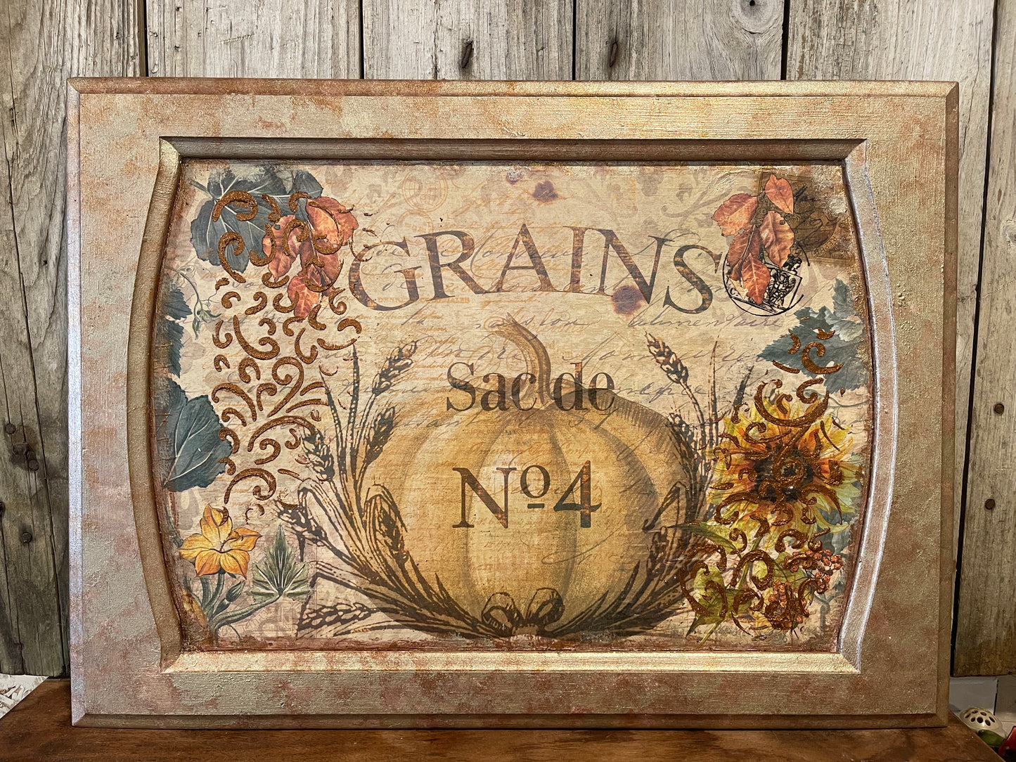 Fall Project Blocks B - Roycycled Decoupage Paper