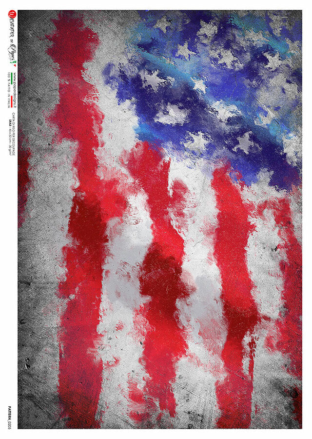 Pattern 0205 Rice Paper - Paper Designs