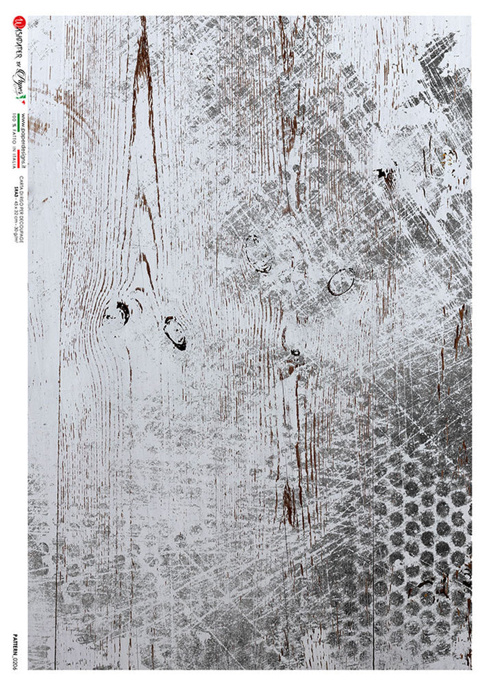 Gray & White Grungy Texture - Paper Designs