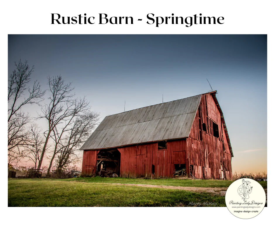 rustic barns paintings
