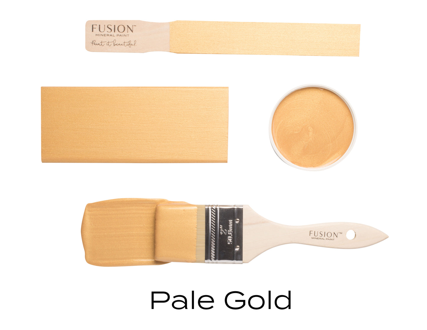 Pale Gold - Fusion Mineral Metallic Paint