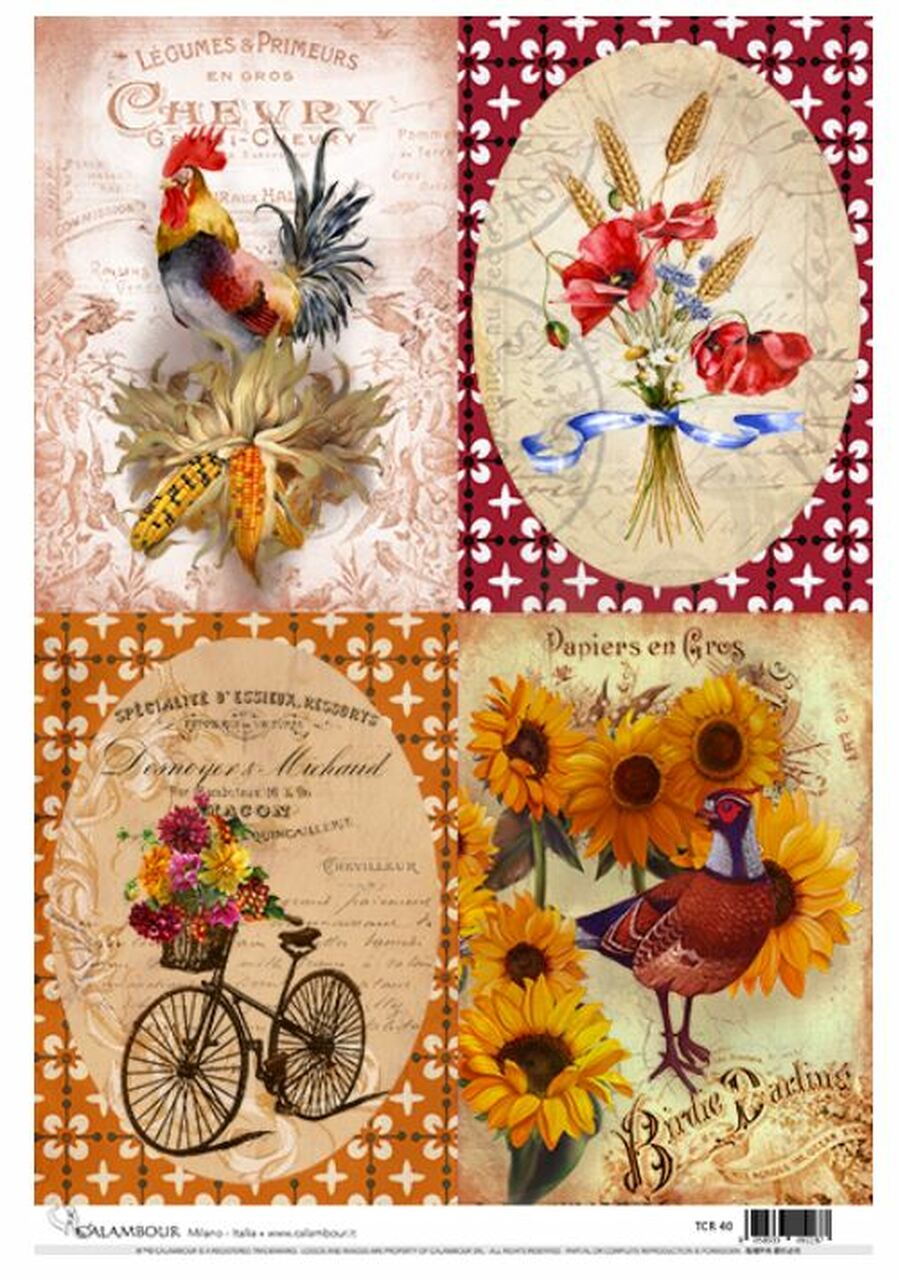 French Country Paper (TCR 40) - Calambour