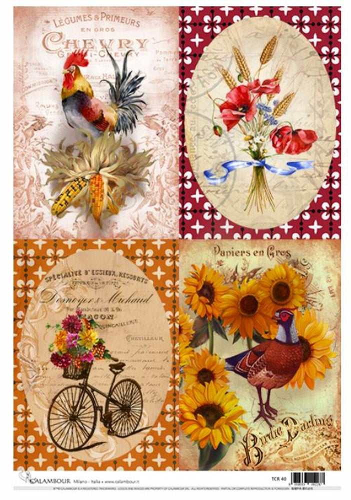 French Country Paper (TCR 40) - Calambour